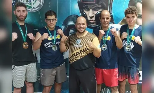 Apucaranenses se classificam para torneio nacional de kickboxing