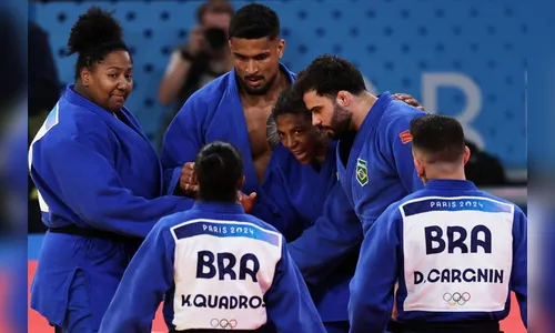 Brasil supera Itália no judô por equipes e fatura bronze