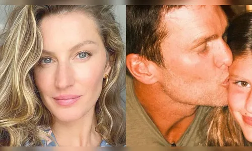 Filha de Gisele Bündchen rouba a cena em fotos com Tom Brady; veja