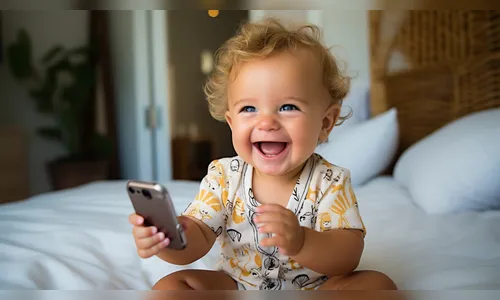 Usar tela como “chupeta” pode afetar criança a regular emoções