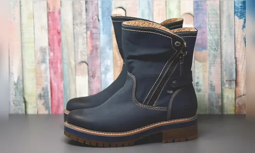 Bazar beneficente terá botas masculinas e femininas com até 50%