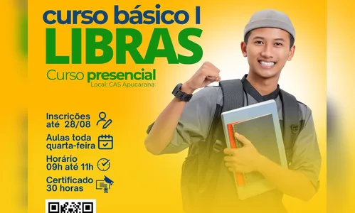 CAS de Apucarana abre inscrições para cursos gratuitos de libras