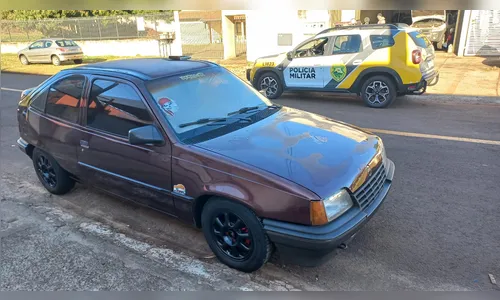 Mais um caso: Kadett furtado em Apucarana é recuperado pela PM