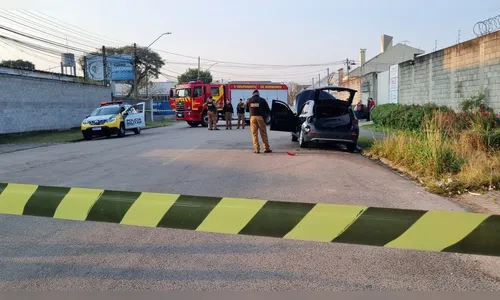'Crime do micro-ondas': corpo carbonizado é encontrado em BMW no PR