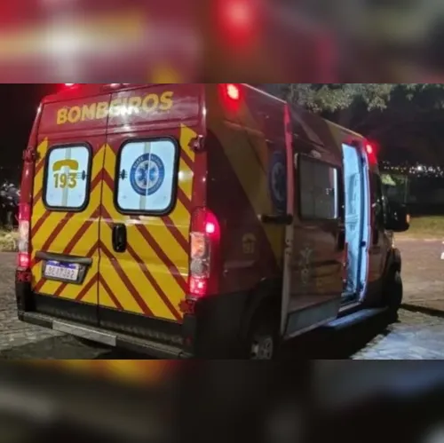Polícia e bombeiros socorrem caminhoneiro em crise de hipoglicemia