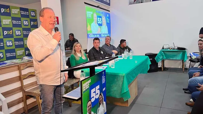 Imagem ilustrativa da notícia Carlos Gil lança oficialmente campanha em Ivaiporã