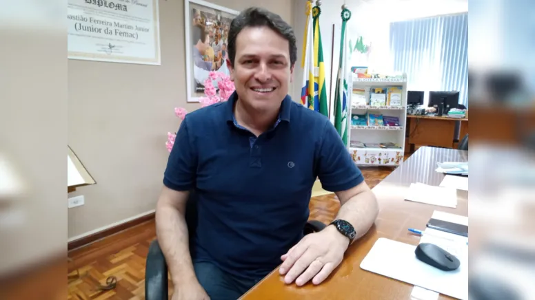 Imagem ilustrativa da notícia Prefeito Junior da Femac está otimista com momento da eleição