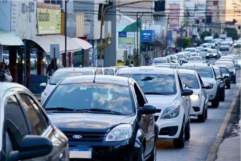 Apucarana tem uma frota de 94.493 veículos