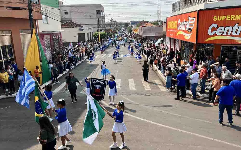 Desfile de 7 de setembro em Jardim Alegre