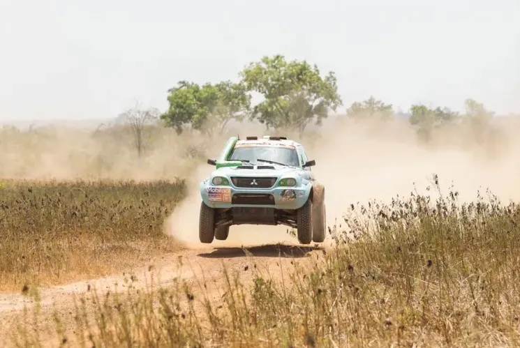 Dupla da Zenz rally Team abandonou a competição