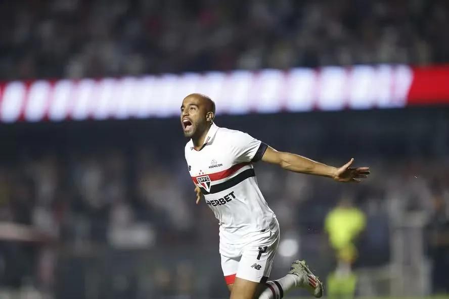 Lucas Moura, jogador do São Paulo FC