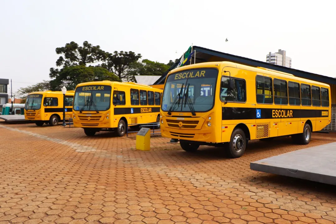 Nesta sexta-feira, 06, chegaram os primeiros 13 novos ônibus