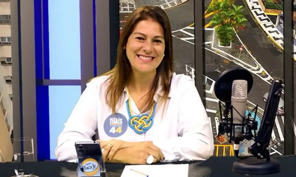 Thaís Margarido, candidata à prefeitura de Guarujá