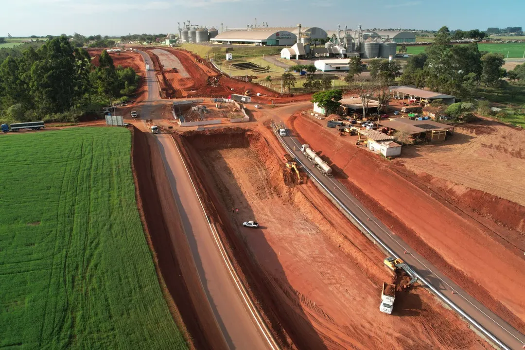 Veículos no trecho passarão a circular pelas novas vias marginais do Viaduto de Tamarana