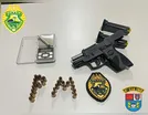 Homem é preso com arma fogo e cigarro de maconha em Ivaiporã