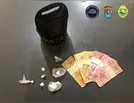 Suspeito de tráfico é preso pela Rotam com drogas em Faxinal