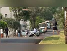 Motorista causa acidente e abandona caminhonete em Borrazópolis