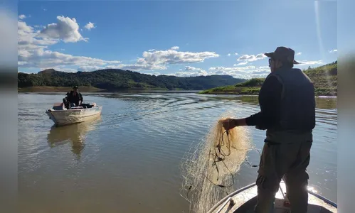 IAT proíbe pesca por conta da seca, mas libera em trecho do Rio Ivaí