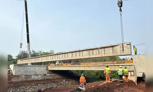 Interdição da BR-469, na região Oeste, é modificada para pare-e-siga