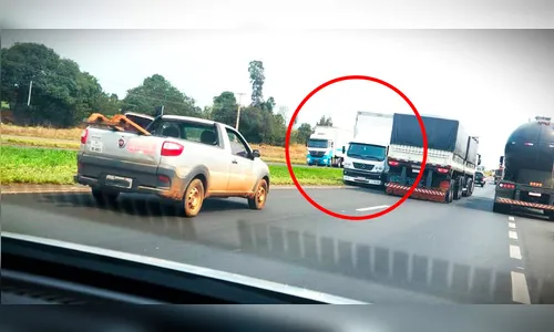 Motorista alcoolizado dirige na contramão na BR-376