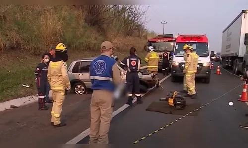 Filho presencia acidente que matou o pai na BR-376 em Maringá