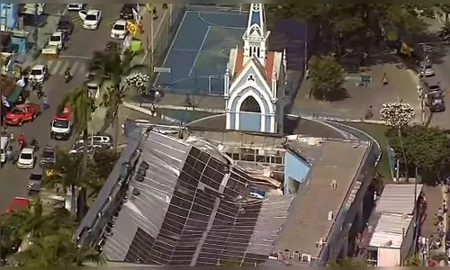 Dois morrem em desabamento de telhado de santuário no Recife