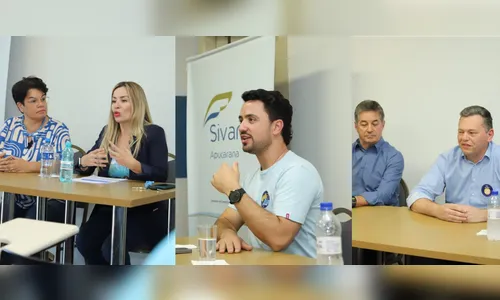 Sivana faz sabatina com candidatos a prefeito de Apucarana