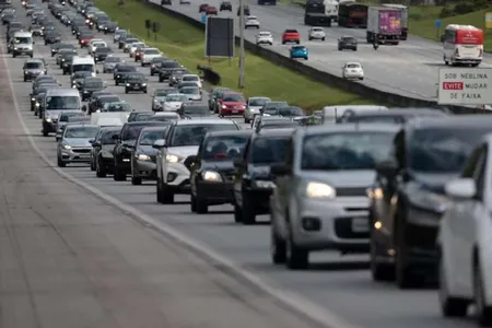 Bloqueio de rodovia para obras em SP