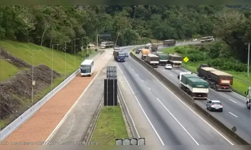 Área de escape salva 45 passageiros de ônibus de turismo no PR; veja