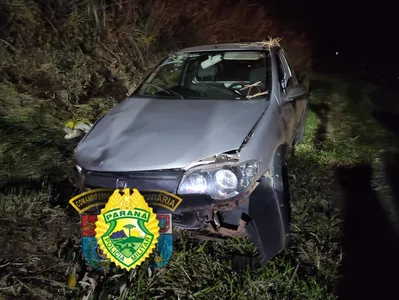 Carro foi encontrado na margem esquerda da rodovia