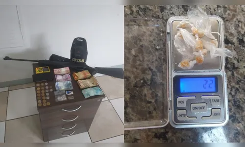PM prende dois e apreende arma e crack em vila rural de Apucarana