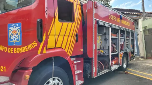 Corpo de Bombeiros atendeu a ocorrência