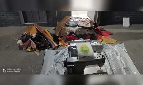 PM recupera R$ 35 mil em produtos furtados de empresa têxtil da região