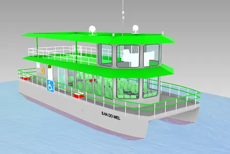 Estado lança edital para contratar projetos e fabricar catamarãs para travessia da Ilha do Mel