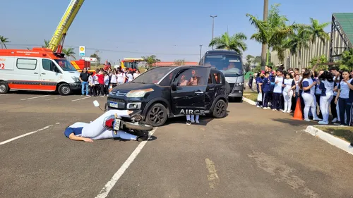 Evento contou com simulações no Expoara