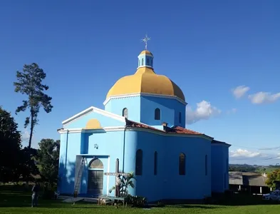 Igreja Ucraniana do Km 10, na Estrada para Rio Bom