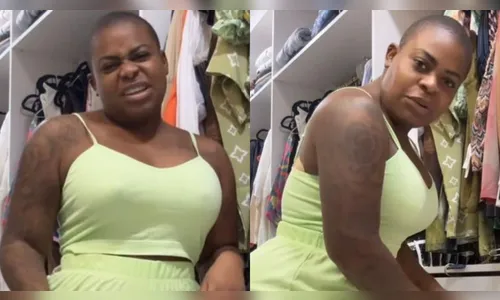 Jojo Todynho mostra prótese antiga de 1,5 litro que retirou das mamas