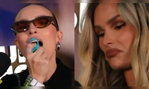 Larissa Manoela viraliza ao entregar 'Xô Bafinho' para Yasmin Brunet