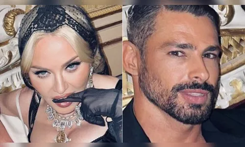 Madonna surpreende ao postar foto com Cauã Reymond
