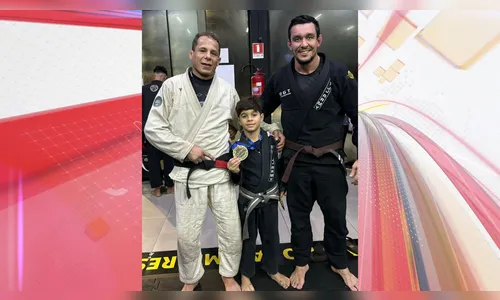 Garoto de Apucarana fica em terceiro no Sul-Americano de Jiu-Jítsu