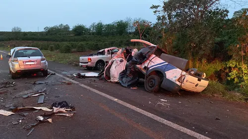 Motorista que morreu na BR-376 atravessou canteiro e invadiu a pista