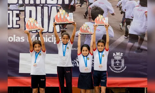 Corridas de Rua das Escolas Municipais foi concluído em Apucarana