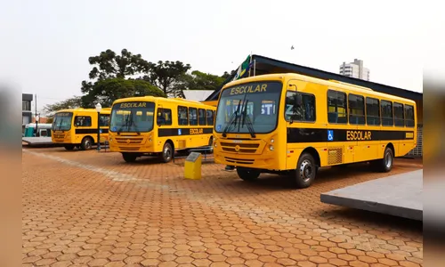 Com 21 novos ônibus, Arapongas renova a frota do transporte escolar