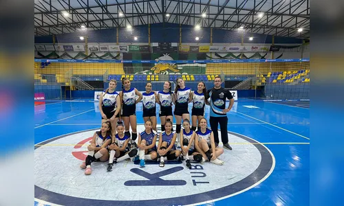 Time de Apucarana fica em 3º lugar na série C do Paranaense de Vôlei