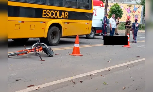 Adolescente de 14 anos morre em acidente com ônibus escolar