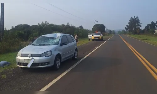 Adolescente tenta cruzar rodovia de bicicleta e morre atropelado