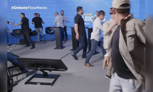 Debate do Flow com candidatos de SP termina em confusão