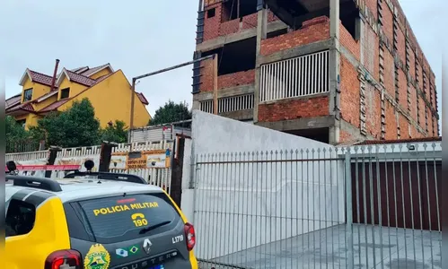 Escada de concreto cede e mata empresário; obra é interditada