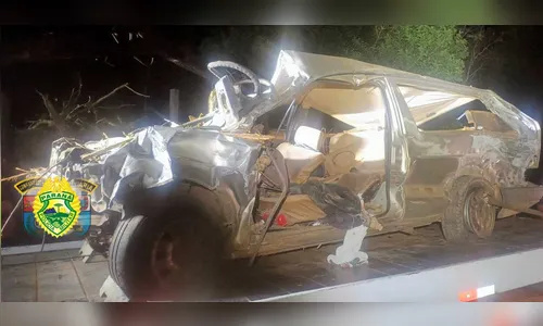 Acidente entre carreta e Parati deixa vítima fatal no Norte Pioneiro