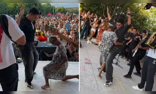 Idosa desaparecida é encontrada após dançar em festival; veja vídeo